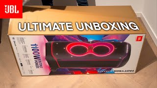 JBL Partybox Ultimate Unboxing 📦 and first test 🔊 [upl. by Anil]