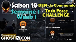 Ghost Recon Wildlands Season 10 Week 1  Saison 10 Semaine 1  Task Force Challenge  Défi Commando [upl. by Danica]