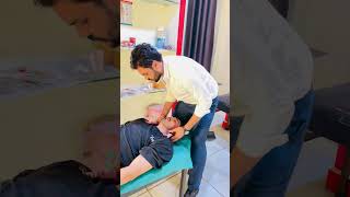 Neck pain cervical spine posture correction chiropractic treatment dramitchoudhry pain clinic loharu [upl. by Winstonn]