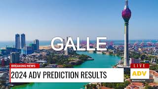 2024 PRESIDENTIAL ELECTION  ADV PREDICTION  GALLE DISTRICT [upl. by Locke]