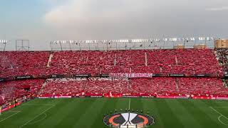 Himno Sevilla vs Juventus Europa League sevilla juventus europaleague [upl. by Enwahs]