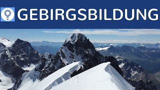 Gebirgsbildung amp Plattengrenzen einfach erklärt  Wie entstehen Gebirge [upl. by Sung]