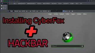 How to Install CyberFox Browser amp HackBar  Kali Linux [upl. by Aerdno]