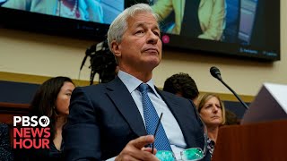 WATCH LIVE CEOs from JPMorgan Wells Fargo other major banks testify in Senate hearing [upl. by Sisak]