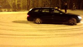 Mercedes E320 CDI W211  Lovely Snowdrift [upl. by Akino]