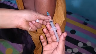 Arm IM Hydrocortisone Cotson Injection Push im injection Video 24 Ep 25 Injection tv [upl. by Woodley]