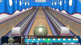 Gutterball 2 Retro Alley 4 Players [upl. by Edouard168]