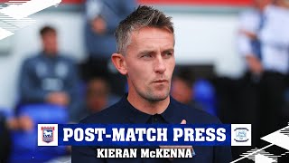 KIERAN McKENNA ON TOWNS WIN OVER PRESTON [upl. by Remliw]