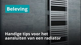 Radiator aansluiten en vervangen  Handige tips voor het afkoppelen en monteren [upl. by Aniretake281]