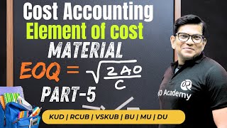 Bcom 3rd and 5th sem Cost Accounting  Element of Cost  Material  part5 [upl. by Isolda]