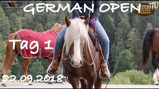 WHTV EWU German Open 2018  Tag 1  22092018 [upl. by Ashlan]