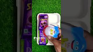 Dairy Milk Shots Chocolate Kinder Joy Cake Jelly Candy amp Frooti Mango Drink Lunch Box Ideas 🥰 😋 [upl. by Tychonn]