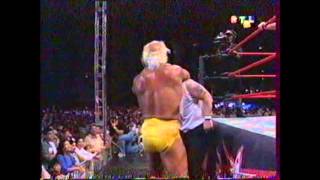 WCW Nitro  The wall VS hulk hogan  VF [upl. by Stets]