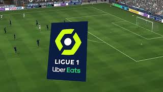 Olympique Vs PSG Simulação Ligue 1 271024 [upl. by Leissam]