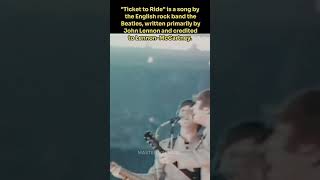 TICKET TO RIDE  THE BEATLES  SHEA STADIUM 1965 [upl. by Welles]