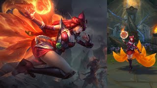 Foxfire Ahri Regular Skin ASU 2023 [upl. by Grazia]