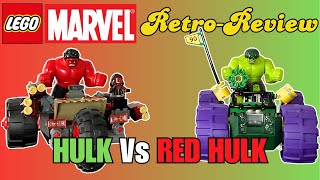 LEGO MARVEL HULK vs RED HULK 76078 REVIEW [upl. by Katzen]