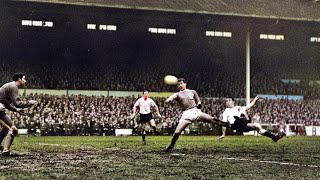 1961 Spurs v Blackpool Jimmy Greaves Hat Trick on Debut [upl. by Sucramed559]