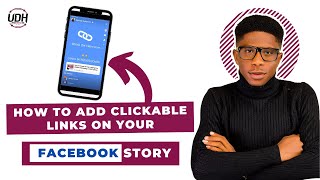 How To Add a Clickable Link On Your Facebook Story In 2024  Fastest amp Easiest Way [upl. by Deadman594]