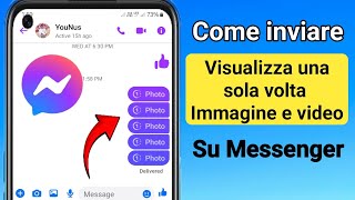 Come inviare immagini e video One Time View su Messenger [upl. by Nathalia]