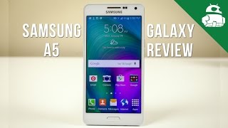 Samsung Galaxy A5 Review [upl. by Albers]