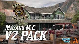 MAYANS MC V2 PACK  FIVEM  GTAV  MLO ORIGINAL MATTEO DESIGN [upl. by Ailliw614]