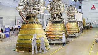 Inside Japan Most Advanced Factory Producing Powerful Space Rocket  Production Line [upl. by Mohamed]