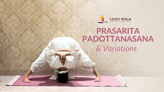 Prasarita Padottanasana amp Variations  SRMD Yoga [upl. by Otrebron50]