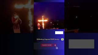 Ulpiana Fest Sparks Controversy with Cross Burning in Kosovo kosovo [upl. by Renraw]