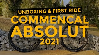 COMMENCAL ABSOLUT 2021  Unboxing  Build  First Ride [upl. by Maida]