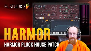 FL Studio  Harmor Pluck House Patch  Eric Burgess [upl. by Northey]