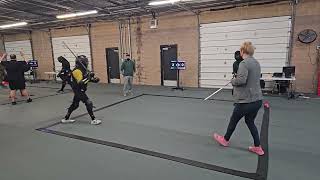 Scioto Open 2024  Thomas Kesler vs Seanpatrick Brady Div A Longsword [upl. by Ahsekram]