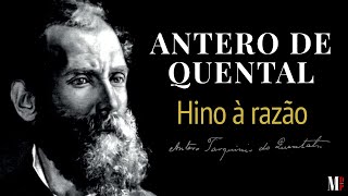 Hino À Razão  Poema de Antero de Quental com narração de Mundo Dos Poemas [upl. by Ahsiekan]