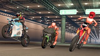 Motorbike Crashes 26  BeamNG DRIVE  SmashChan [upl. by Syst]