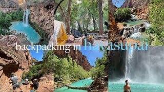 vlog — havasupai my dream backpacking [upl. by Nodnek145]