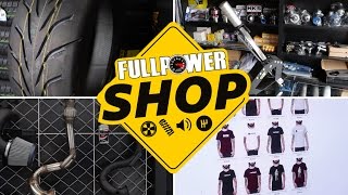 FULLPOWER Shop 161115  pneu performance e camisetas [upl. by Gnik502]