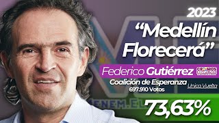 quotMedellín Floreceráquot Jingle de Federico Gutiérrez  Medellín 2023 [upl. by Elmo771]