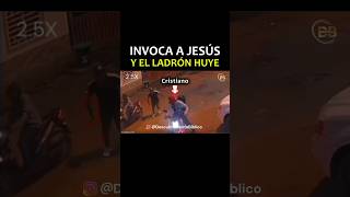 Hombre Cristiano Invoca el Nombre de Jesús y los Ladrones Huyen [upl. by Annaeerb]