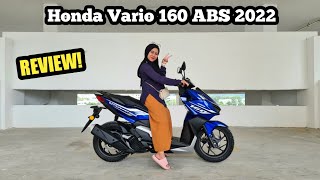 Honda Vario 160 ABS 2022 Malaysia  REVIEW [upl. by Erodavlas]