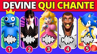 🔊 Devine qui chante  ✅🎤  32 PERSONNAGES  Wednesday Skibidi Toilet MrBeast Skibidi Dom Dom [upl. by Darmit392]