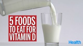 5 Foods to Eat for Vitamin D  Health [upl. by Ahsenwahs]