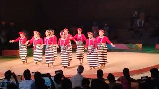 Lokrang FestivalJKK love Arunachal Pradesh culturaldance Welcome Dance Moying Rasengfolksong [upl. by Stoughton]