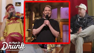 Shane Gillis on Hosting SNL and Media Reaction  We Might Be Drunk [upl. by Ursulina395]