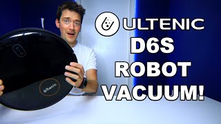 ULTENIC D6S ROBOT VACUUM CLEANER REVIEW [upl. by Htebirol]