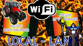 Juegos Multijugador WiFi LOCALLAN Para Android Sin Internet Gratis 2017 [upl. by Claudio]