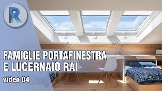 REVIT RAI  famiglie di PORTAFINESTRA e LUCERNAIO con verifica automatica RAI nellABACO [upl. by Amaryl]