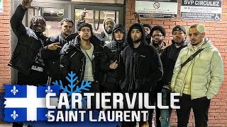 GabMorrison  Au Quartier avec Nawfal à Montréal CartiervilleSaint Laurent [upl. by Cheadle]