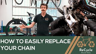 Replace Your Bike Chain in Minutes – The Quick amp Easy Guide [upl. by Walley689]