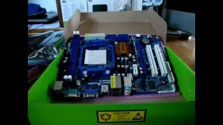 Scheda Madre AsRock N68S3 UCC AM3 SATA2 DDR3 1333Mhz NVIDIA GeForce 7025  Unboxing Scatola [upl. by Smaj808]