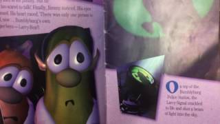 A veggietales read along book Larryboy And the fib from outer space [upl. by Nilsoj]